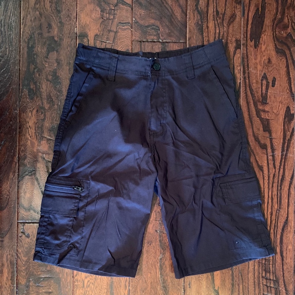 Boys Black Wrangler Cargo Shorts